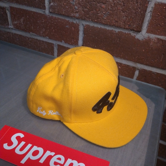 *SOLD* Supreme 456 yellow flat brim hat - Picture 3 of 9